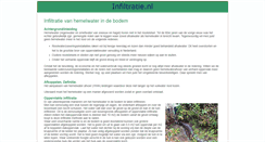 Desktop Screenshot of infiltratie.nl