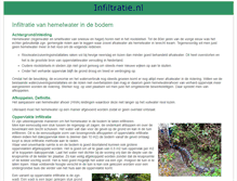 Tablet Screenshot of infiltratie.nl